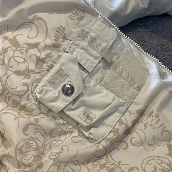 The North Face Women's Cream Hyvent Arctic Parka Down Waterproof Jacket - Picture 14 of 15